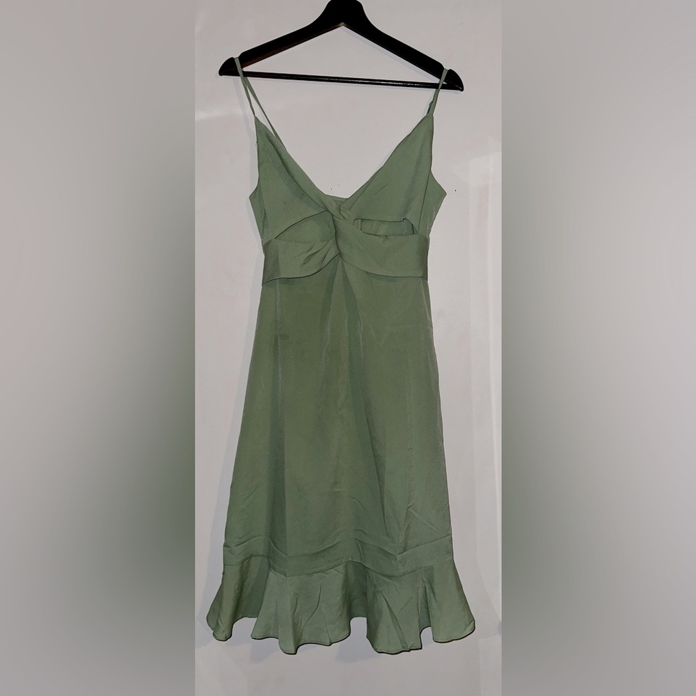 CUPSHE - Green Cutout Dress